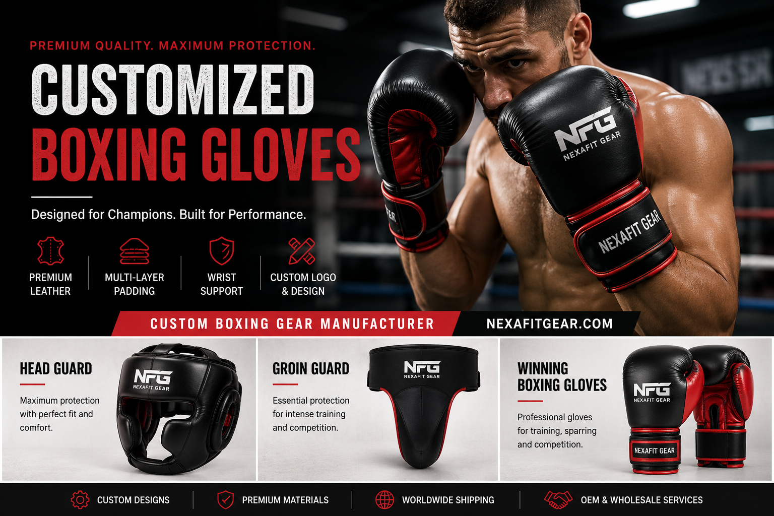Customized Boxing Gloves Manufacturer
